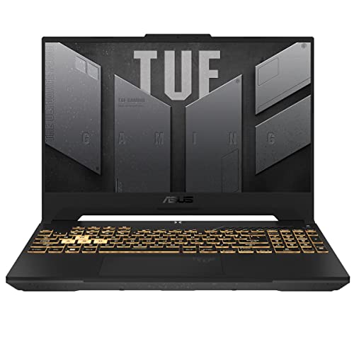 ASUS TUF Gaming F15 (2022) Ordinateur portable de jeu, écran FHD 144 Hz, GeForce RTX 3050, Intel Core i5-12500H, 16 Go DDR4, SSD PCIe 512 Go, Wi-Fi 6, Windows 11, FX507ZC-ES53, gris Mecha