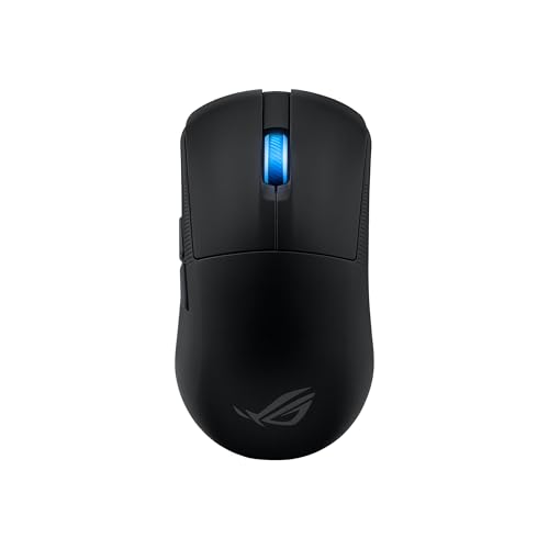 ASUS ROG Harpe Ace Mini Souris de Jeu sans Fil 49 g, légère, capteur Optique AimPoint Pro 42K, Micro interrupteurs optiques, amplificateur de taux de sondage ROG, Sports électroniques et Jeux