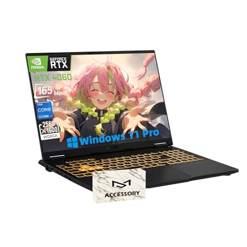 ASUS Ordinateur portable de jeu TUF-F16 2025 | Intel 16 Core i7-14650HX | NVIDIA GeForce RTX 5060 | Écran 16 FHD 165 Hz 300 nits | Windows 11 Pro | WiFi 6E | RAM DDR5 64 Go, SSD 1 To | Rétroéclairé