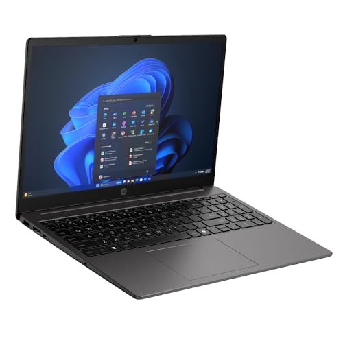 HP 250 G10, PC portable CPU Intel Core i7-1355U 13th 10Core, jusqu'à 5 GHz, RAM 16 Go, SSD Pci 512 Go, écran 15,6 ips FHD, Wi-Fi 6, BT, WebCam, HDMI, Win 11, prêt à l'emploi, 3 ans de garantie