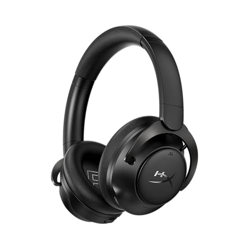 HyperX Cloud Mix 2 Casque Gaming sans Fil – Double Connexion 2,4 GHz Bluetooth 5.3, Réduction de Bruit Active (ANC), Compatible PC, PS5, Nintendo Switch, Steam Deck, Mobile – Noir | Audio Premium