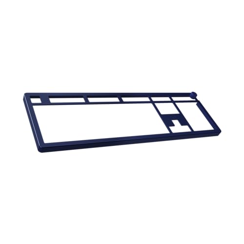 HyperX Plaque supérieure Alloy Rise - Compatible avec clavier en alliage, plusieurs couleurs, installation sans outils, aluminium durable, bleu marine