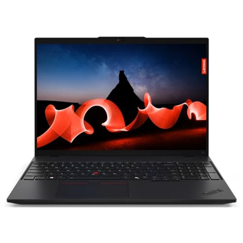 Lenovo Thinkpad L16 G1 Ordinateur Portable 16 , Intel Ultra 5 125U, 16GB RAM, 512GB M2 SSD, WUXGA, Windows 11 Pro, Noir, Clavier AZERTY Francais