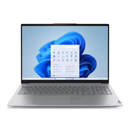 Lenovo Ordinateur portable ThinkBook 16 G8 IRL, écran tactile WUXGA IPS de 16 , Intel 7 240H 10 cœurs, carte graphique Intel, 16 Go DDR5 512 Go SSD, clavier rétroéclairé, Thunderbolt 4, empreintes