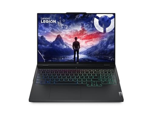 Lenovo Legion Pro 7i Gen 9 Ordinateur portable de jeu 16 (modèle 2024) Intel Core i9-14900HX 24C, Nvidia GeForce RTX 4080 12 Go, 32 Go RAM, 2 To (1 To 1 To), NVMe SSD, 16 IPS QHD 500 nits 240 Hz,