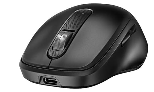HP 510 Souris sans Fil Rechargeable Ultra Rapide – 2,4 GHz, USB-C, jusqu'à 30 Jours d'autonomie, 4000 DPI, Noir