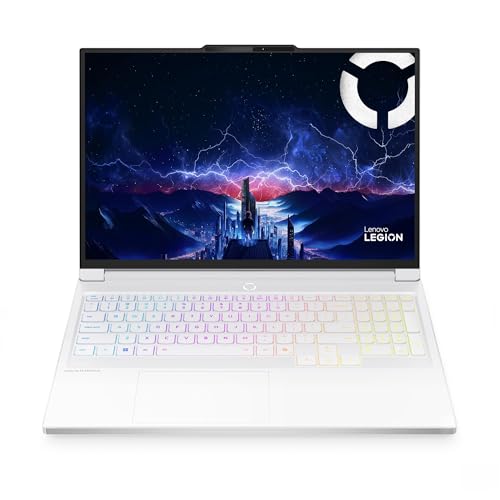 Lenovo Legion 7 16IAX10 Ordinateur portable de jeu 2025 16 WQXGA 2560 x 1600 Écran 165 Hz Intel Core Ultra 7 255HX NVIDIA Geforce RTX 5060 8G GDDR7 32 Go DDR5 1 To SSD rétroéclairé KB Thunderbolt 4