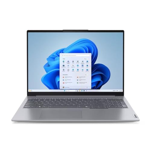 Lenovo ThinkBook 16 G7 ARP AMD Ryzen 5 7535HS Computer portatile 40,6 cm [16] WUXGA 16 GB DDR5-SDRAM 512 GB SSD Wi-Fi 6E [802.11ax] Windows 11 Pro Tedesco Grigio (LENOVO THINKBOOK 16 G7 ARP AMD RY