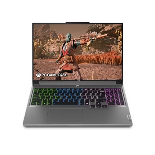 Lenovo Legion 5i, écran 16 , Intel Core i9, NVIDIA GeForce RTX 4070, 32 Go de RAM, 512 Go SSD, 2560 x 1600 px, ports USB-A et USB-C, batterie de 6 heures, caméra d'obturation de confidentialité, gris