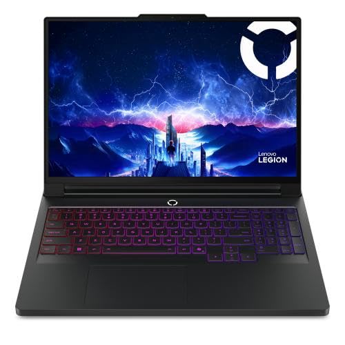 Lenovo Legion Pro 7i Gen 10 (modèle 2025), 16 OLED 16 10 2,5K 500 nits 240 Hz, NVIDIA GeForce RTX RTX 5080, Intel Core Ultra 9 275HX, 64 Go DDR5-6400, SSD 1 To, Wi-Fi 7, par