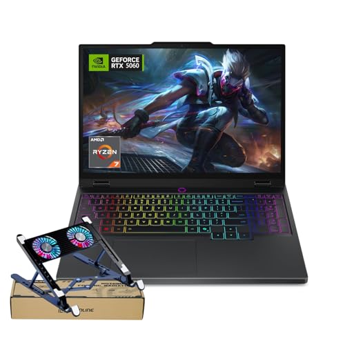 Lenovo Legion 5 15AHP10 RTX 5060 Ordinateur portable de jeu, 15,1 OLED WQXGA (2560 x 1600) 165 Hz, AMD Ryzen 7 260 (Beats Intel i7-14700), NVIDIA RTX 5060, 32 Go de RAM DDR5, SSD 1 To, Wi-Fi 7. Offre