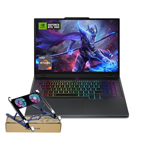 Lenovo Legion 5 15AHP10 RTX 5060 Pro Ordinateur portable de jeu, 15,1 OLED WQXGA (2560 x 1600) 165 Hz, AMD Ryzen 7 260 (Beats Intel i7-14700), NVIDIA RTX 5060, 64 Go de RAM DDR5, SSD 1 To, Wi-Fi 7