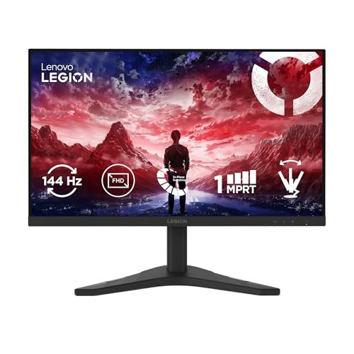 Lenovo Legion R24s - Écran 23.8'' (FHD, IPS, 144 Hz, 1 ms, HDMI DP, Cable DP) - Noir (New)