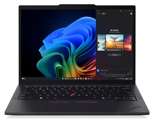 Lenovo Ordinateur portable ThinkPad T14 Gen 6 avec processeur AMD Ryzen AI 7 PRO 350, écran tactile anti-reflet WUXGA 400Nits de 14 , SSD 512 Go, caméra RVB IR 5 MP, mémoire LPDDR5 de 16 Go, Radeon