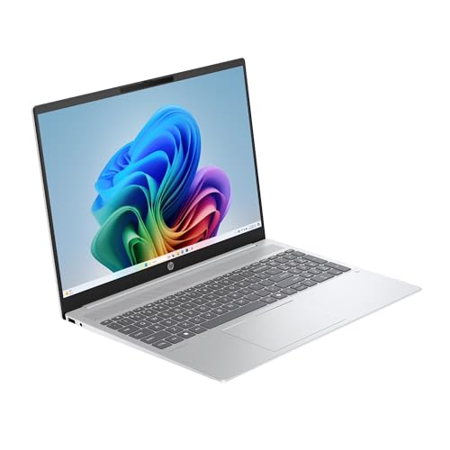 HP Ordinateur portable OmniBook 5 Ryzen AI 7 350, 16 Go de RAM DDR5, 512 Go SSD, écran IPS non tactile de 16 po 2K (1920 x 1200), Windows 11 Pro avec bureau à vie gratuit 2024