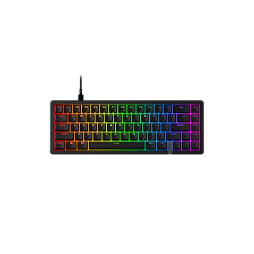 HyperX Origins 2 Pro 65 Clavier de jeu, PC, commutateurs linéaires magnétiques, déclencheur rapide, boîtier remplaçable, commutateurs à chaud, profil haut, disposition 65, polling 8K, angle réglable