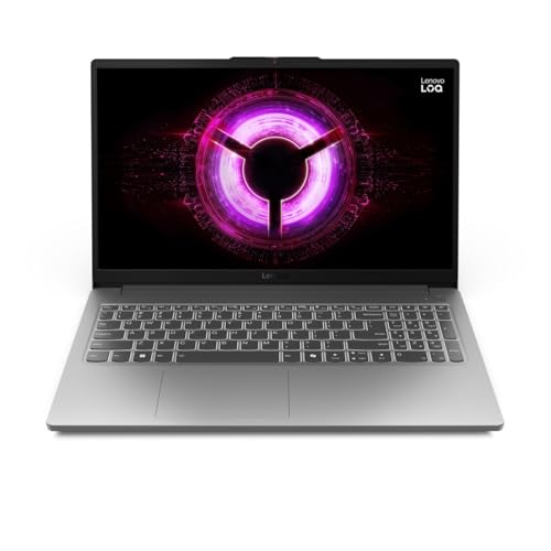 Lenovo LOQ-E 15,6 po FHD 144 Hz AMD Ryzen 7 7735HS NVIDIA GeForce RTX 4050 Ordinateur portable de jeu 16 Go DDR5 512 Go SSD Luna Gray