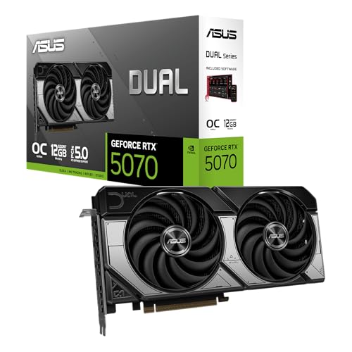 ASUS Dual -Rtx5070-O12G Nvidia Geforce RTX 5070 12 Go Gddr7, W129177354 (Geforce RTX 5070 12 Go Gddr7)