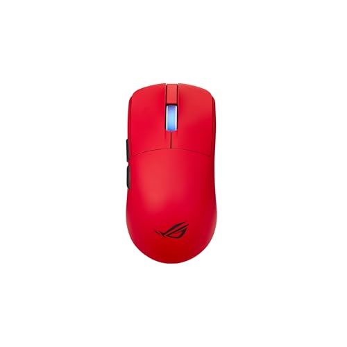 ASUS ROG Harpe II Ace Souris de jeu esports sans fil – Testé par des professionnels, pour droitier, 48 g, connectivité trimode, 42 K DPI, interrogation 8K, batterie 101 heures, outil Web, support PC