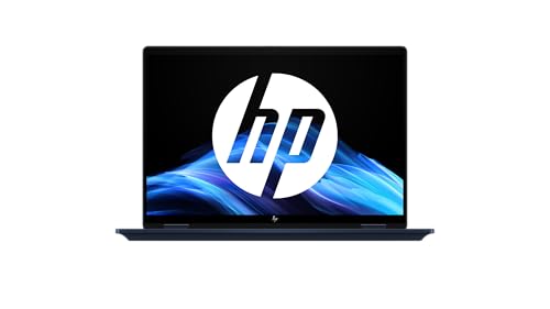 HP OmniBook X Flip 14-fm0000sf Ordinateur Portable 14 2K OLED Tactile, PC Portable (Intel Ultra 5-226V, RAM 16 Go, SSD 512 Go, Intel Arc 130V GPU, Windows 11), Laptop Bleu, Clavier AZERTY