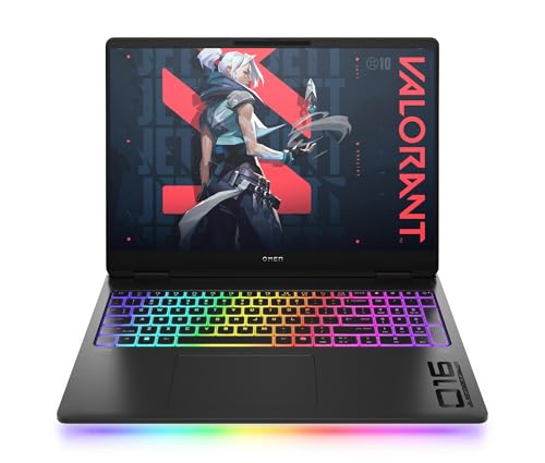 HP Omen Max 16-ah0004sf Ordinateur Portable Gaming 16 WQXGA IPS 240 Hz, PC Portable Gamer (Intel Core Ultra 9 275HX, RAM 64 Go, SSD 2048 Go, Nvidia GeForce RTX 5090 24Go, Windows 11), Laptop Noir