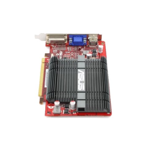 ASUS ATI Radeon HD5450 Carte vidéo silencieuse DDR2 VGA DVI HDMI PCI-Express EAH5450 SILENT DI 1GD2 1 Go