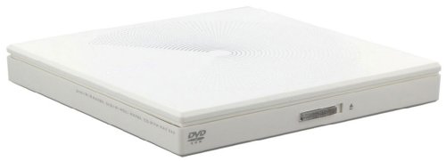 Asus Lecteur DVD-ROM externe double couche 8X (DVD) 24x (CD) USB SDR-08B1-U (Blanc)