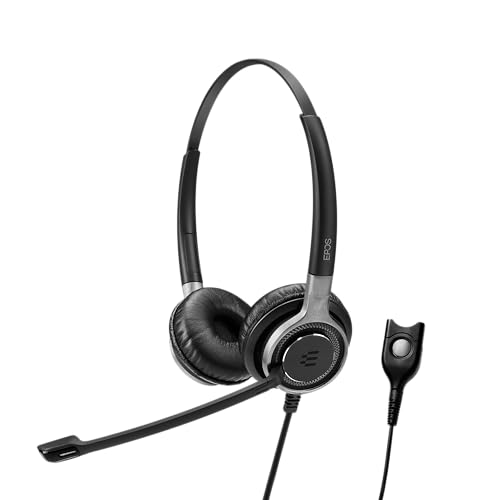 Sennheiser SC 660 TC Binaural Bandeau Noir, Argent Casque audio - Casques audio (Centre d'appel Bureau, Binaural, Bandeau, Noir, Argent, Avec fil, Supraaural)
