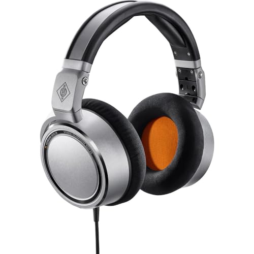 Sennheiser Neumann NDH 20 Casque de Studio Professionnel pour Jeux vidéo, mixage, Master, Production vidéo ou Audio, Spectacle, câble Droit 3 m avec connecteur stéréo 0,35 m et Adaptateur 6,35 mm