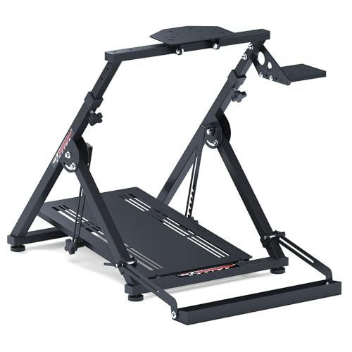 GT OMEGA Support de Volant APEX pour Logitech G920 G923 G29 Roue de Jeu, Support de pédale et de Levier de Vitesse, Prend en Charge G920 G27 G25 Fanatec PS4 Xbox PC