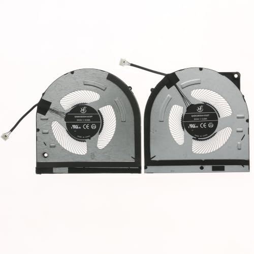 Ventilateur de refroidissement CPU et GPU 5H40S21051 pour Lenovo LOQ 15ARP9 15IAX9 15IAX9I 15IRX9 GeekPro G5000 2024 5H40S21049 5H40S21050, DC 5 V 0,6 A 4 broches