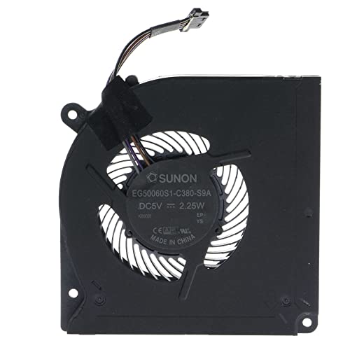 Ventilateur de refroidissement de processeur pour ordinateur portable Schenker XMG NEO 15 17 Tongfang GK5CQ7Z EG50060S1-C380-S9A Maingear Vector 15