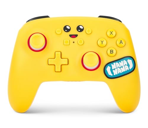 PowerA Manette sans fil améliorée pour Nintendo Switch, modèle OLED et Switch Lite, accessoire de jeu, manette de jeu, manette gaming, manette Bluetooth, sous licence officielle- Fortnite Peely