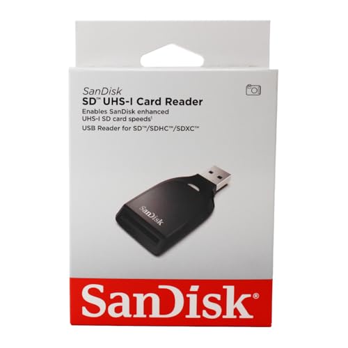 SanDisk SD UHS-I Card Reader, Black