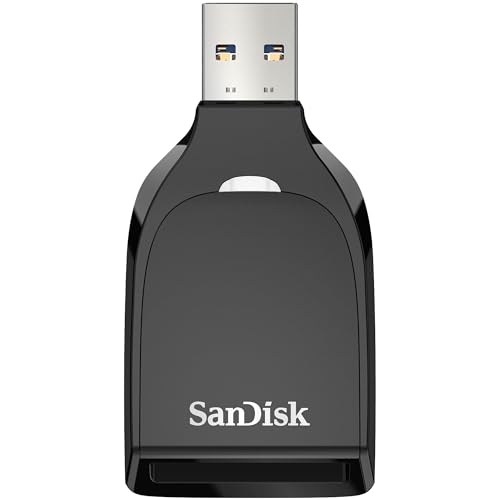 SanDisk Quickflow SD UHS-I, Lecteur enregistreur USB-A, Vitesse de Lecture Jusqu’à 250 Mo s, Vitesse d'écriture Jusqu’à 150 Mo s, USB 3.2 Gen 1