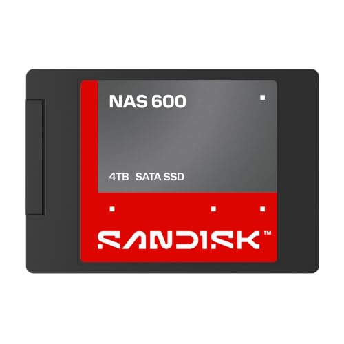SanDisk SSD NAS 600 SATA 4 to, Vitesse de Lecture séquentielle jusqu'à 560