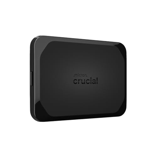 Crucial X10 Pro 1To Disque SSD Externe Portable, Jusqu’à 2100Mo s en Lecture et 2000Mo s en écrituree, USB-C 3.2, PC et Mac, Résistance à l’Eau et à la Poussière IP55 - CT1000X10PROSSD902
