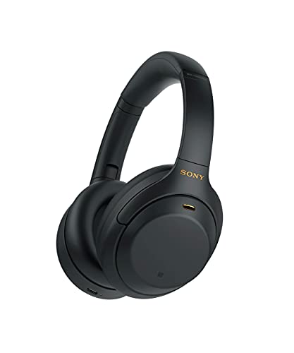 Sony WH1000XM4| Casque Bluetooth réduction de bruit sans fil, 30h d'autonomie, micro pour appels, optimisé pour Alexa et Google Assistant, Noir (Reconditionné)