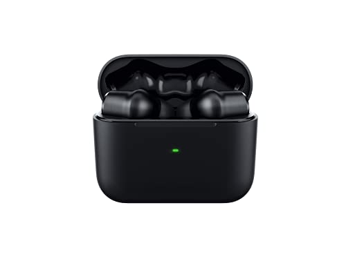 Razer Hammerhead True Wireless Pro - Annulation active du bruit, design intra-auriculaire, mode attention rapide, suppression du bruit) noir (renouvelé)