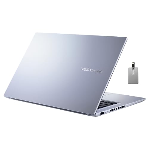 ASUS Vivobook 14 14 FHD Ordinateur portable léger, Intel Core i5 1240p, 16 Go de RAM, 1 To SSD, clavier rétroéclairé, carte graphique Iris Xe, caméra HD, capteur d'empreintes digitales, Win 11 Pro,