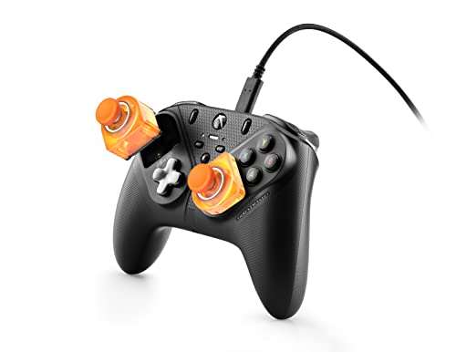 Thrustmaster eSwap S Crystal Orange Pro Manette filaire (compatible avec Xbox Series X S, PC)