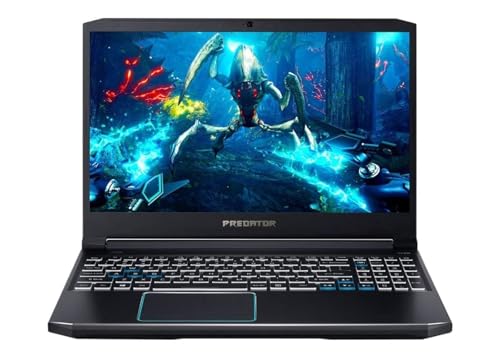 acer Predator Helios 300 15 PH315-52 Ordinateur portable 15,6 1920 x 1080 FHD Core i7-9750H Disque dur SSD 512 Go RAM 16 Go Nvidia GeForce GTX 1660 Ti 6 cœurs 4,5 GHz 6 cœurs 6 cœurs 4,5 GHz GB GDDR6