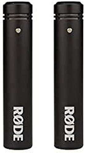RØDE M5 Microphone à condensateur compact à petite membrane de ½ (Paire appariée) pour production musicale et enregistrement d'instruments