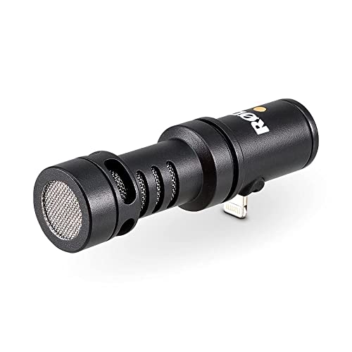 RØDE VideoMic Me-L Micro directionnel compact pour smartphone pour iPhone® ou iPad® avec connecteur Lightning pour la réalisation de films et la création de contenu mobile