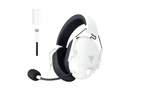 Razer BlackShark V2 Hyperspeed Casque de jeu sans fil ultra léger pour PC Blanc 280 g