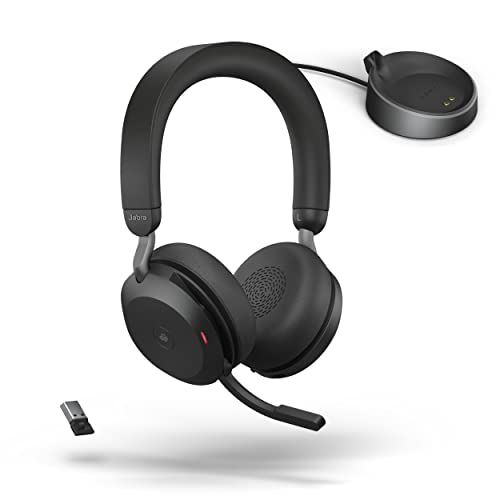 Jabra Evolve2 75 PC Casque sans Fil avec 8 micros