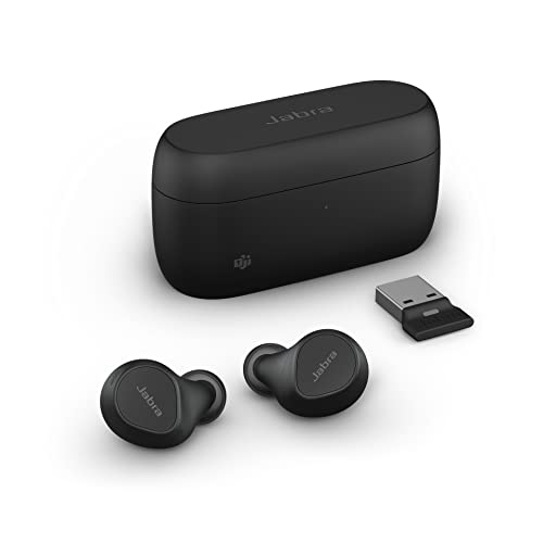 Jabra Evolve2 Écouteurs sans Fil Intra-Auriculaires Bluetooth avec Suppression Active du Bruit et Technologie vocale Multi-capteur à 4 micros certifiés Microsoft Teams Fonctionne avec Toutes Les