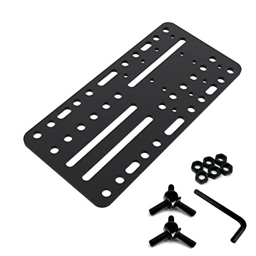 Neyyuse Plaque de support universelle de bureau chaise pour frein à main USB, SIM Racing compatible avec le levier de vitesse Logitech Driving Force, Thrustmaster TH8A Shifter et les jeux de course