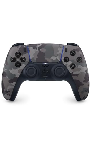 Playstation Sony, Manette 5 Officielle DualSense, Sans Fil, avec Retour Haptique Gâchettes Adaptatives, Micro Intégré, Batterie Rechargeable, Compatible PS5 PC, Couleur Camouflage