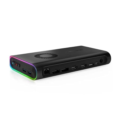 QUJUSO ONEXGPU Carte graphique d'extension eGPU avec Radeon RX 7600M XT RDNA3.0 8 Go GDDR6 RDNA3.0 6 nm 8 Go GDDR6